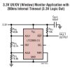 Precision Triple/Dual Input UV, OV and Negative Voltage Monitor