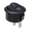 On-Off Round 20mm Rocker Switch SPST 16A 250VAC