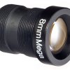 Obiektyw megapikselowy MINI z filtrem 8mm (2Mpx)