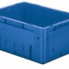 LA-KA-PE VTK 400/175-0 Pojemnik do sztaplowania nadaje się na żywność (D x S x W) 400 x 300 x 175 mm niebieski 4 szt.