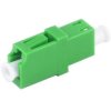 FO connector, LC socket to LC socket, OS1/OS2, singlemode, ceramic, green, BS07-60001