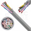 Kabel sterowniczy BiT LIYCY 8x0,5mm2 szary 300/300V ekranowany olejoodporny linka Bitner