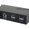 Hub USB USB 3.2 EX-1185HMVS-2 USB 4 Magistrala USB USB A, USB B, Exsys
