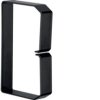 tehalit.BA6 Klamra do przewodów 80x120 czarny B801203 HAGER