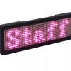 Programowalny wyświetlacz LED sterowany przez Bluetooth różowy