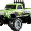 Amewi Die Cast zielony Szczotkowy 1:64 Model samochodu RC Elektryczny Monstertruck 2WD RtR 2,4 GHz