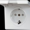 1191.0208.0 KOPP flush-fitted socket, 2-pin