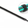 Delock Opaska kablowa na rzepy (D x S) 300 mm x 12 mm czarny 10 szt.