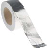 Taśma metalizowana szerokość 50mm Taśma aluminiowa grubość folii 0.05mm RS PRO wytrzymałość termiczna +110°C 3,8 N/cm