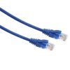 Patchcord LAN UTP kat. 6, 1 m, niebieski, wtyki RJ45