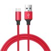 Złącze USB A/micro-USB wt-wt 1,5m czerwony VA0004 Vayox / BX8759