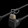 61294 High-Speed HDMI cable with Ethernet and angled connector, 4K@60H