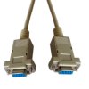 Przewód DB9 gniazd-gniazdo 3m