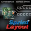 SPRINTLAYOUT Electronics software, layout software, version 6.0