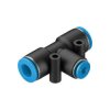 FESTO 186158 T-piece Pipe 6mm Diameter 360° alignable ext. thread