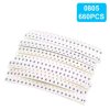 ZESTAW REZYSTORÓW SMD 33 X 20 SZTUK = 660 SZTUK 1% 0805 (ZESTAW-REZ0805)