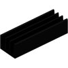 IC heatsink, (L x W x H) 19 x 6.3 x 4.8 mm, 62 K/W, black anodized, ICK 14 16 L
