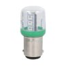 Żarówka LED BA15d 230-240VAC zielona 8LT7ALLM3