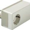 ABS/PC enclosure, (L x W x H) 120 x 65 x 55 mm, gray white/pebble gray (RAL 9002), IP40, A9022465