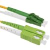 Patchcord światłowodowy SC/APC-LC/APC SM G657A1 duplex - 1m