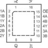 Quadruple 2-line to 1-line data selector and multiplexer with tri-state outputs | BQB | 16 | -40 to 125