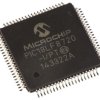 Mikrokontroler Microchip PIC18LF8720 TQFP 80-pinowy Powierzchnia PIC 128bit 8 bit 40 MHz, 3.84 kB RAM Flash, 2 V