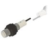 Czujnik; pojemnościowy; CKF18-08PO; PNP; NO; 8mm; 10÷30V; DC; 300mA; cylindryczny plastikowy; fi 18mm; 76mm; zabudowany; z przew
