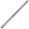 Faithfull FAIRUL600MS Matt Silver Measuring Rule 600mm