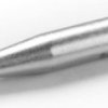 Soldering tip, chisel shaped, Ø 8.5 mm, (T x L x W) 1 x 55 x 2.2 mm, 0842KDLF/SB
