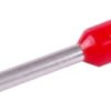 Tulejka izolowana końcówka 1,0mm2 x 12 czerwona opk.100szt KR010012