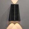 Oprawa solar LED architektoniczna 3 x 1.5W 70lm 3.7Vx1500mAh barwa naturalna 4000K IP54 LGS521N