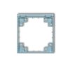 MINI Ramka pośrednia do gniazd bryzgoszczelnych z uziemieniem schuko lazurowy 48MRPB-1s KARLIK