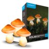 Magiczne grzyby solarne dekoracyjne 3szt akumulator panel