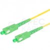 Patchcord światłowodowy FO SM SC/APC-SC/APC simplex 9/125 G.657A1 bezhalogenowy LSOH 1m LANBERG