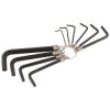 Sealey AK6148 Hex Key Set On Ring 10pc Metric