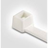 HellermannTyton 111-93019 Cable Tie white 15cm 100pcs polyamide