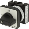 Load-break switch, rotary actuator, 1 pole, 20 A, (W x H x D) 48 x 48 x 76 mm, flush mounting, 067352