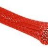 4mm / 8mm Polyester Cable Braid, Red