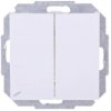 Sentia Łącznik schodowy podwójny 10A biały 1418-10