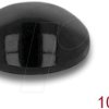 18306 Rubber feet round self-adhesive 5 x 2 mm 100 pieces black