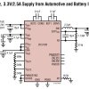 42V, 2.5A Synchronous Step-Down Regulator with No-Loss Input PowerPath