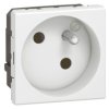 MOSAIC 2M Gniazdo pojedyncze z uziemieniem ukośne 45 16A 077145 LEGRAND