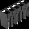 2086-3105 THR PCB terminal block, push-button, 1.5 mm², 5-pin