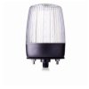 Lampa sygnalizacyjna LED 24 V AC/DC błyskanie, Obrotowe, Stałe, Stroboskop Przezroczysty Poziomo, montaż lampy, pionowo