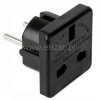 Adapter WT PL-GN uniwersalne UK / USA czarne