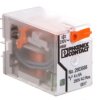 Przekaźnik osobny 4P 6A 230V AC REL-IR4/L-230AC/4X21 2903688 /10szt./