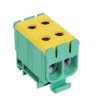 Blok rozdzielczy ‑ odgałęźny 2 ‑ polowy 2,5-50mm2 żółto-zielony montaż płaski FJ-E50/2/D 1000056