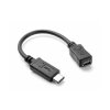 KABEL USB-C TYP C DO MINI USB adapter przejście wtyk-gniazdo
