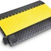 DEFENDER by Adam Hall Mostek kablowy 85301 poliuretan termoplastyczny (TPU) czarny, żółty Ilość kanałów: 4 870 mm Zawart