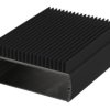 Aluminum enclosure kit, (L x W x H) 169 x 200 x 52 mm, black, IP65, 84516200.HMT1